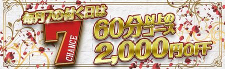 ゲイバー ゲイイベント ゲイクラブイベント 毎月7の付く日は2000円OFF!!